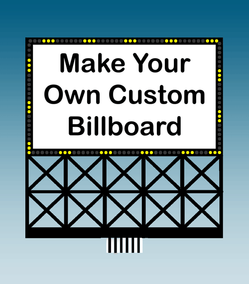 Miller Engineering Custom Billboard Sign  (Lg)