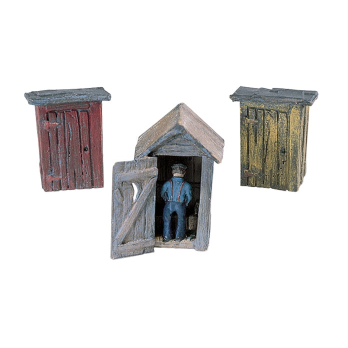 Woodland Scenics Outhouses & Man
