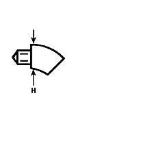 Plastruct 1/4" White Female 45° Elbow for TB-8 (5 per pack)