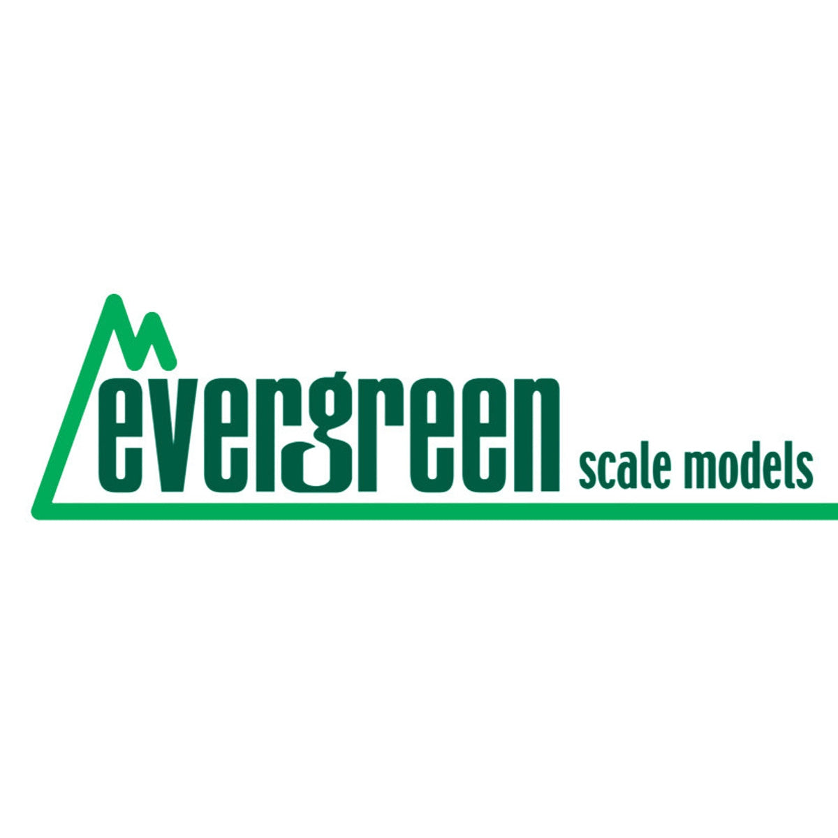 Evergreen Styrene Strips -- 1/4 x 8" pkg(10)