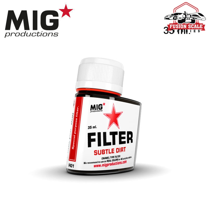 Mig Productions Enamel Filter 35ml Subtle Dirt MP431
