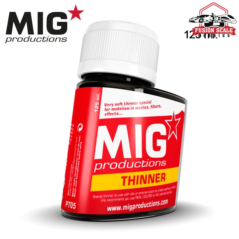Mig Productions Enamel Thinner for Washes 125ml MP705