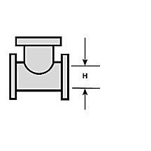 Plastruct 1/8" Gray Butyrate Check Valve for TB-4 (5 per pack)