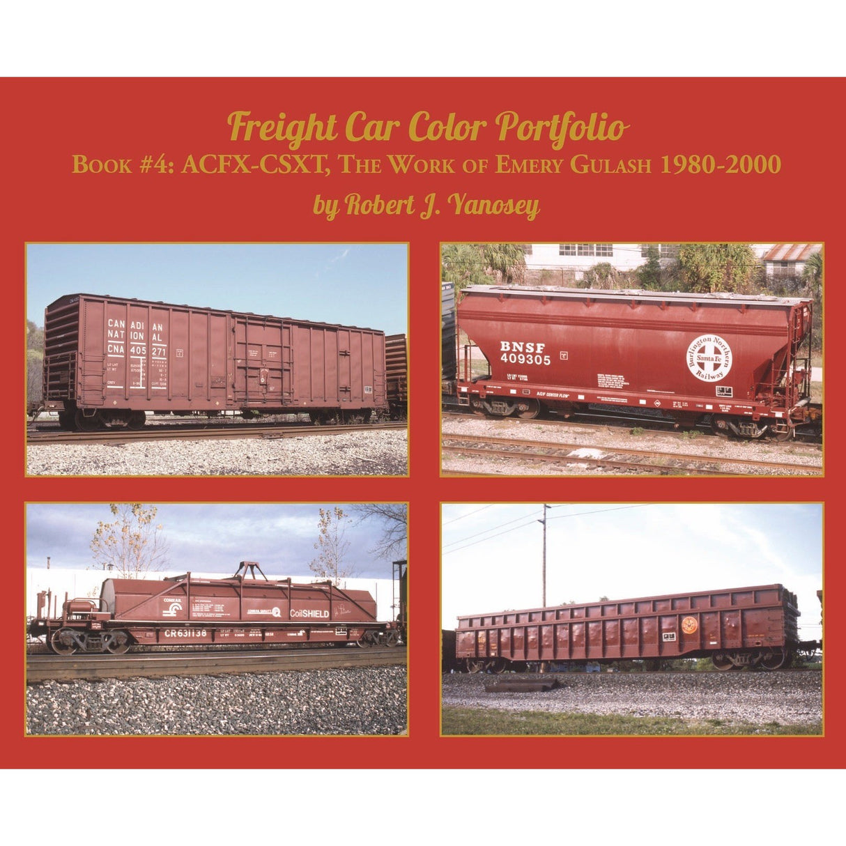 Morning Sun Books Freight Car Color Portfolio Book #4 ACFX-CSXT (Softcover)