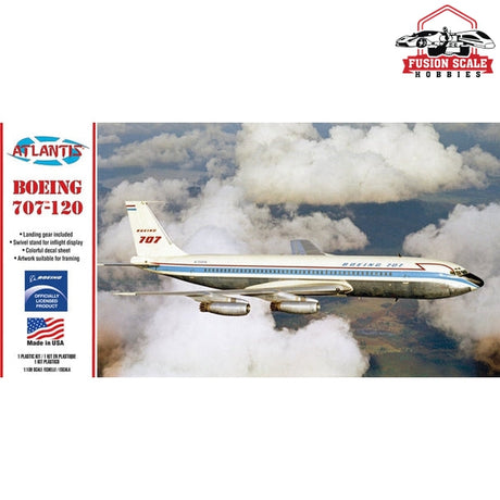 Atlantis Models Boeing 707-120 1/139 Airliner Plastic Model Kit Atlantis - Fusion Scale Hobbies