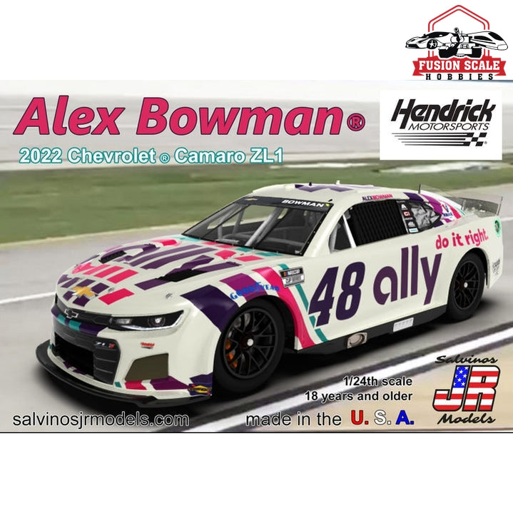 Salvinos JR Models Hendrick Motorsports 2022 Chevrolet ® Camaro Alex Bowman primary
