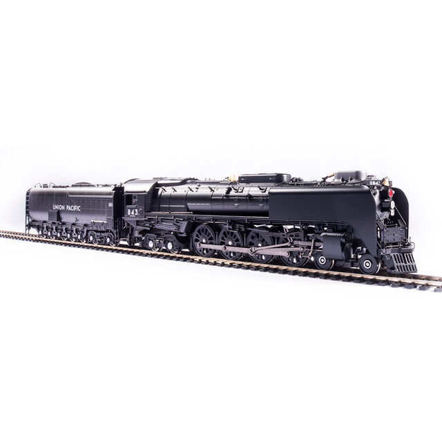 Broadway Limited HO Scale Union Pacific 4-8-4 FEF-3 843 Paragon4 DCC Sound - Fusion Scale Hobbies