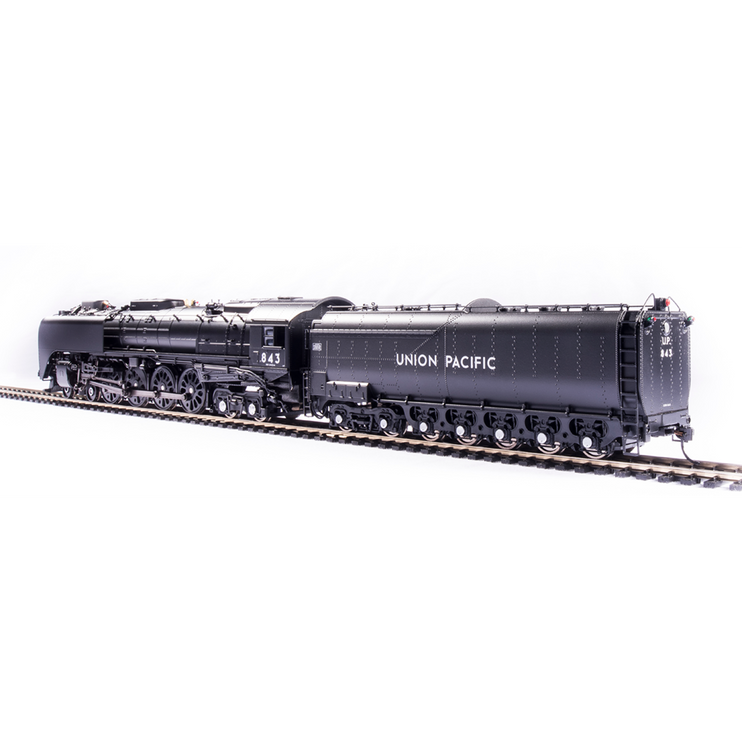 Broadway Limited HO Scale Union Pacific 4-8-4 FEF-3 843 Paragon4 DCC Sound - Fusion Scale Hobbies