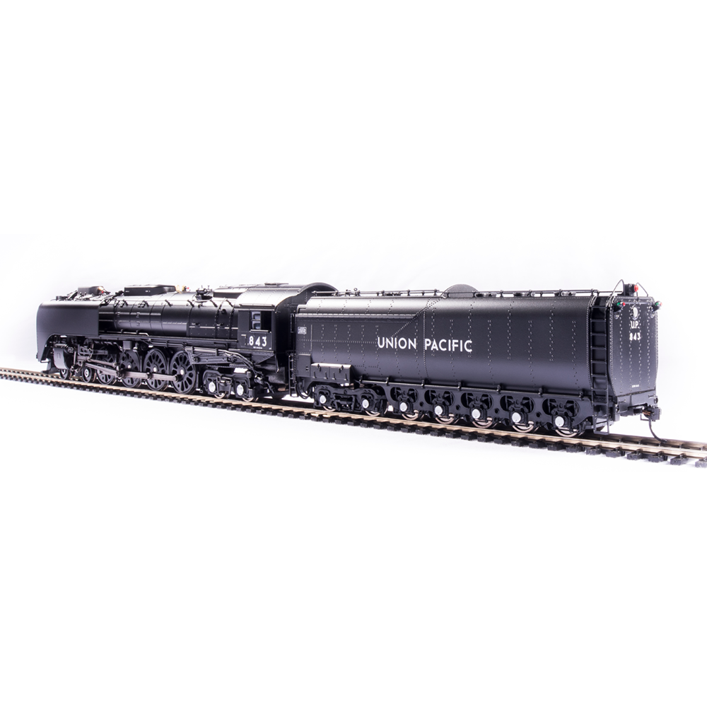 Broadway Limited HO Scale Union Pacific 4-8-4 FEF-3 843 Paragon4 DCC Sound - Fusion Scale Hobbies