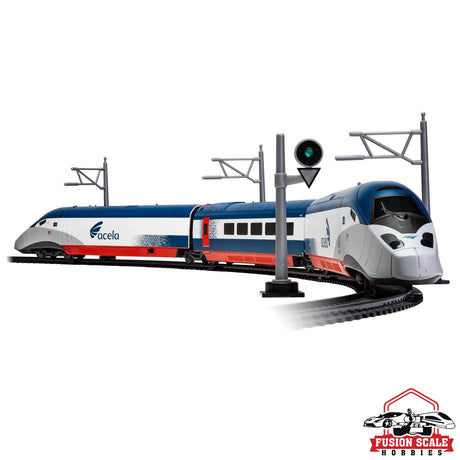 Hornby Amtrak Acela High Speed Battery Powered Train Set