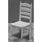 Plastruct White Styrene Dining Chair (1 per pack)