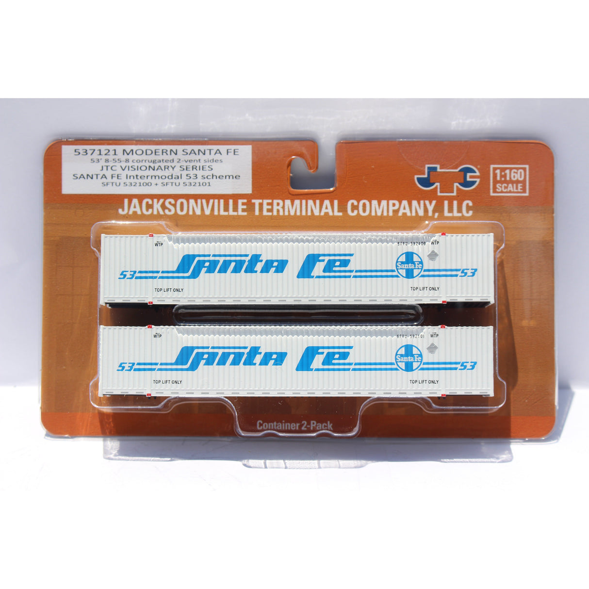 Jacksonville Terminal Company N VS Santa Fe 53' High Cube Container