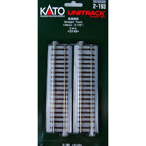 Kato HO 2193 Unitrack 149mm 5 7/8" Straight (2)