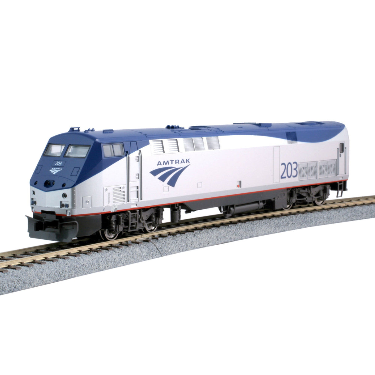 Kato HO Scale P42 Amtrak Phase V Late #180 With Esu LokSound Sound and DCC Decoders