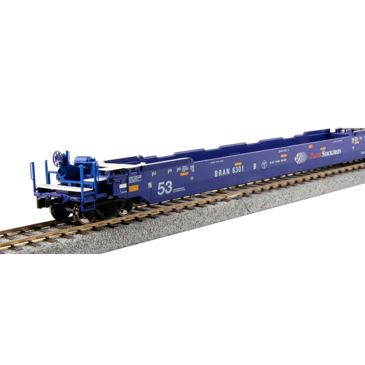 Kato HO Scale Pacar 6066 Gunderson Maxi-IV Double Stack Well Car KAT309056
