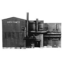 Plastruct HO gauge Steel Mill Fake Front Model Kit