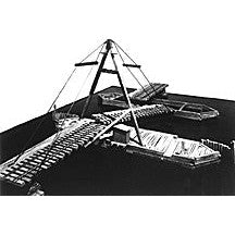 Plastruct N Old Time Swing Bridge Model Kit