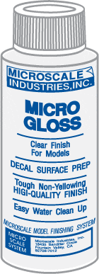 Microscale  Micro Coat Gloss Clear Finish 1oz
