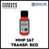 Mission Models Paint Transparent Red 1oz