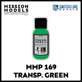 Mission Models Paint Transparent Green 1oz