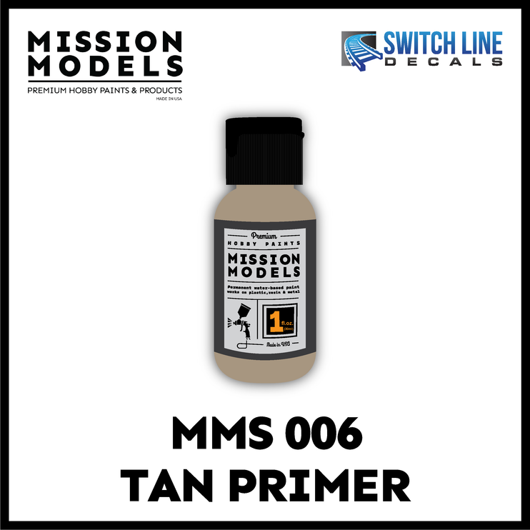 Mission Models Paint Tan Primer 1oz