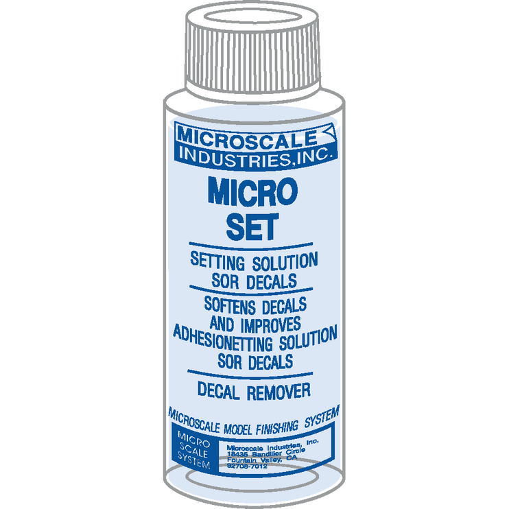 Microscale  Micro Set Decal Setting Solution 1oz