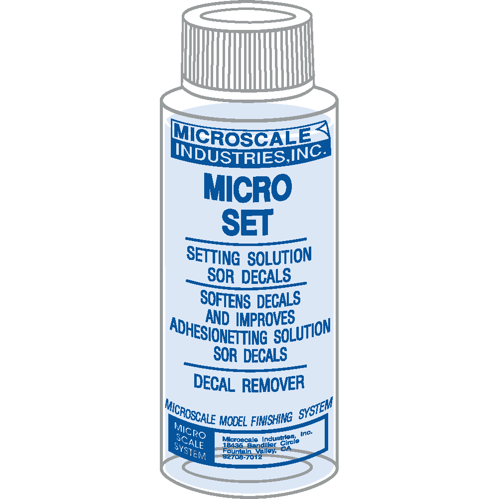 Microscale  Micro Set Decal Setting Solution 1oz