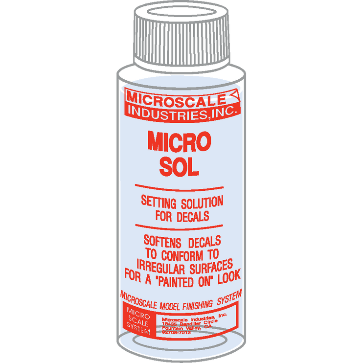 Microscale  Micro Sol Decal Setting Solution 1oz