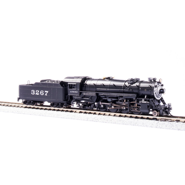 Broadway Limited N P4 USRA Hvy.Mikado Steam Loco SF #3268/DC/DCC