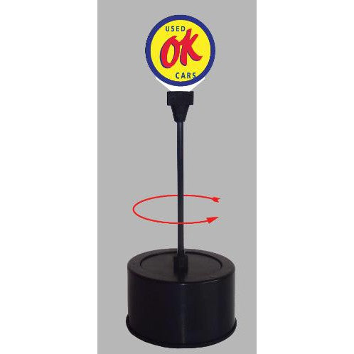 Miller Engineering Ok Rotating Sign