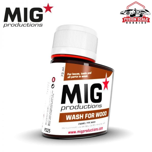 Mig Productions Enamel Wash 75ml Wood Ageing for Wood MP225