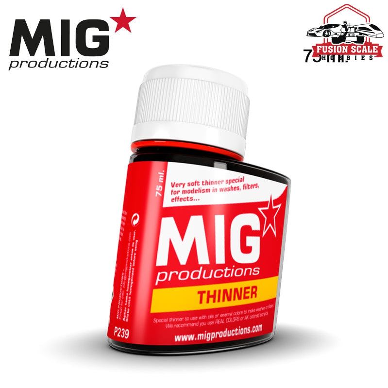 Mig Productions Enamel Wash 75ml Thiner for Washes MP239