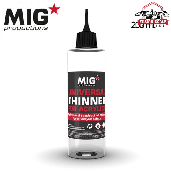 Mig Productions Universal Thinner for Acrylics 200ml
