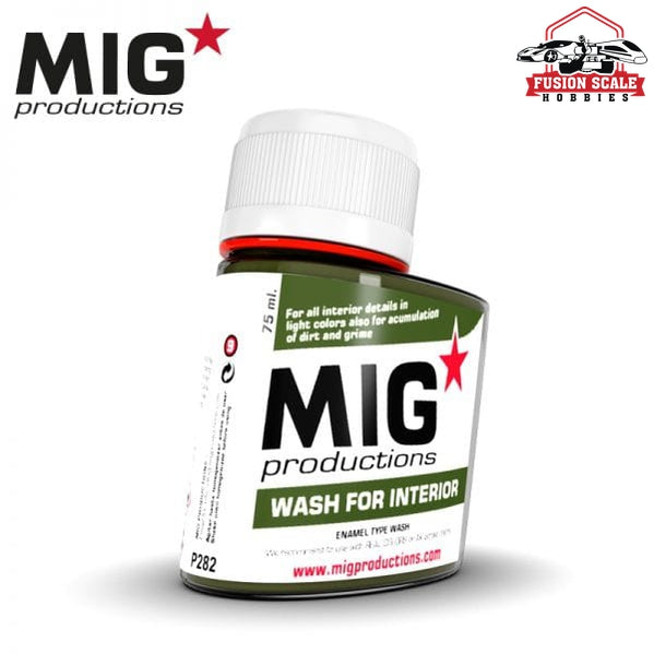 Mig Productions Enamel Wash 75ml Wash for Interior MP282