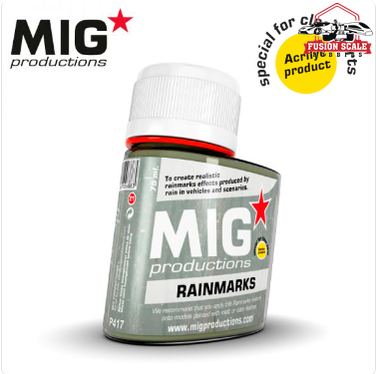 Mig Productions Wash 75ml Rain Marks MP417