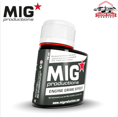 Mig Productions Enamel Wash 75ml Engine Grime Effect MP701