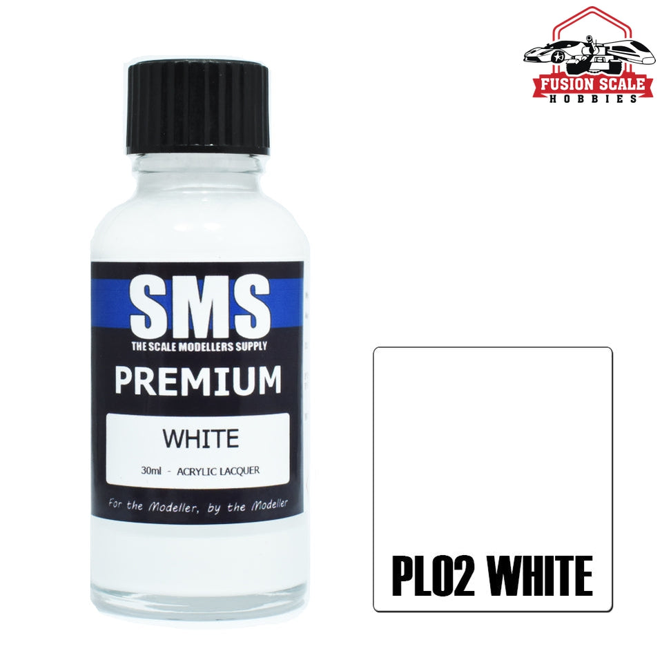 Scale Modelers Supply Premium White 30ml