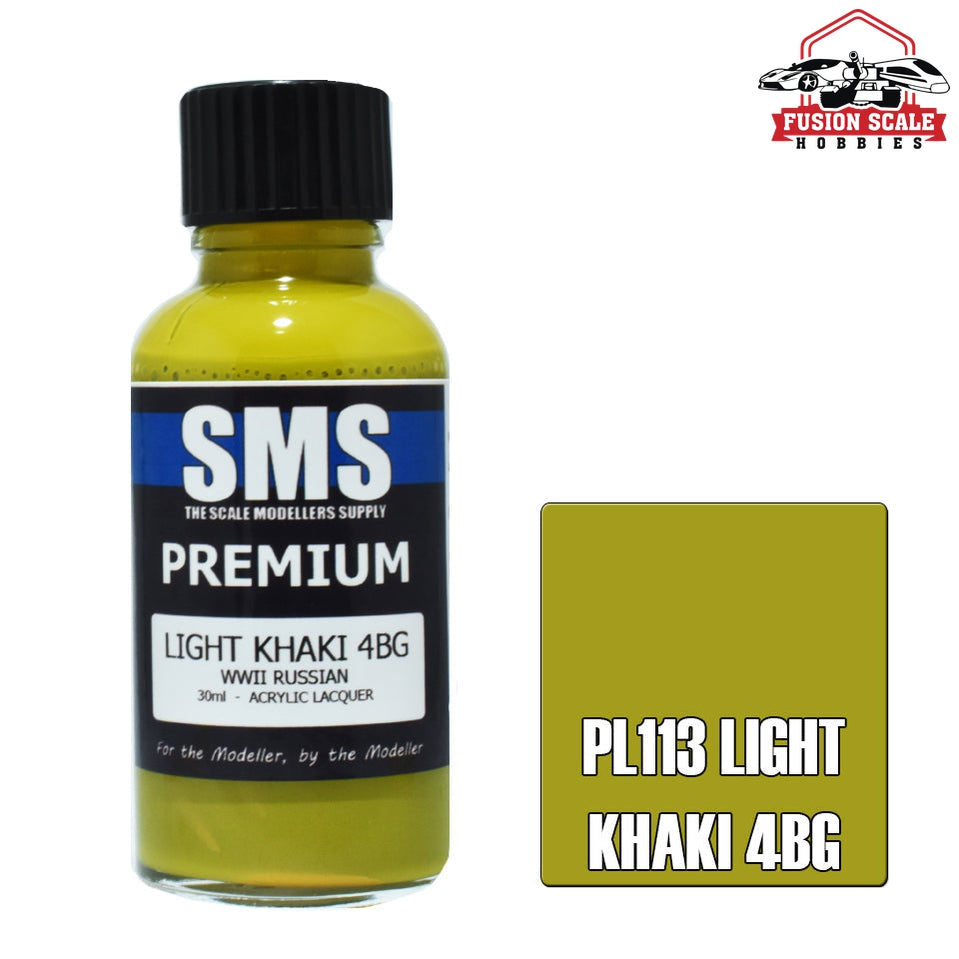 Scale Modelers Supply Premium Light Khaki 4bg 30ml