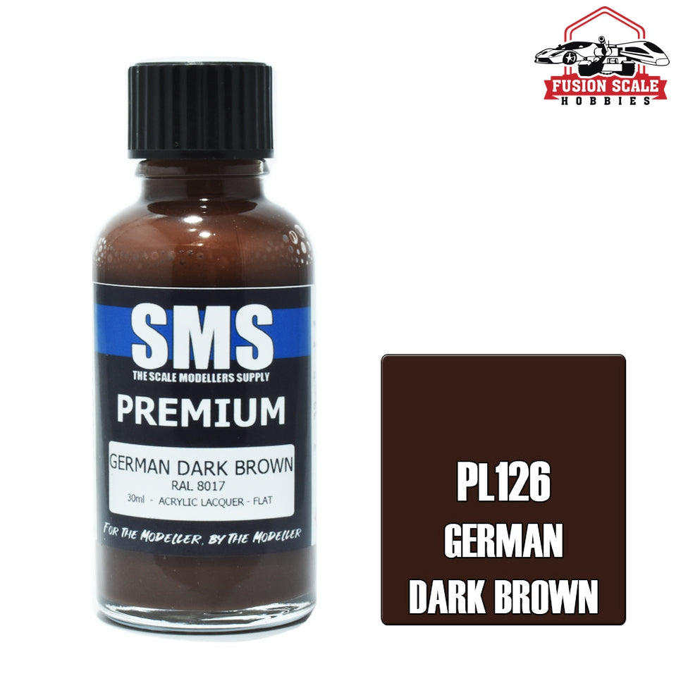 Scale Modelers Supply Premium German Dark Brown 30ml