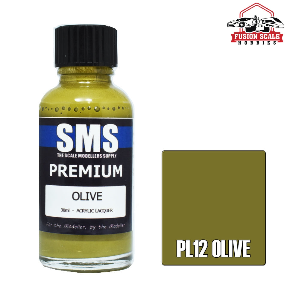 Scale Modelers Supply Premium Olive 30ml