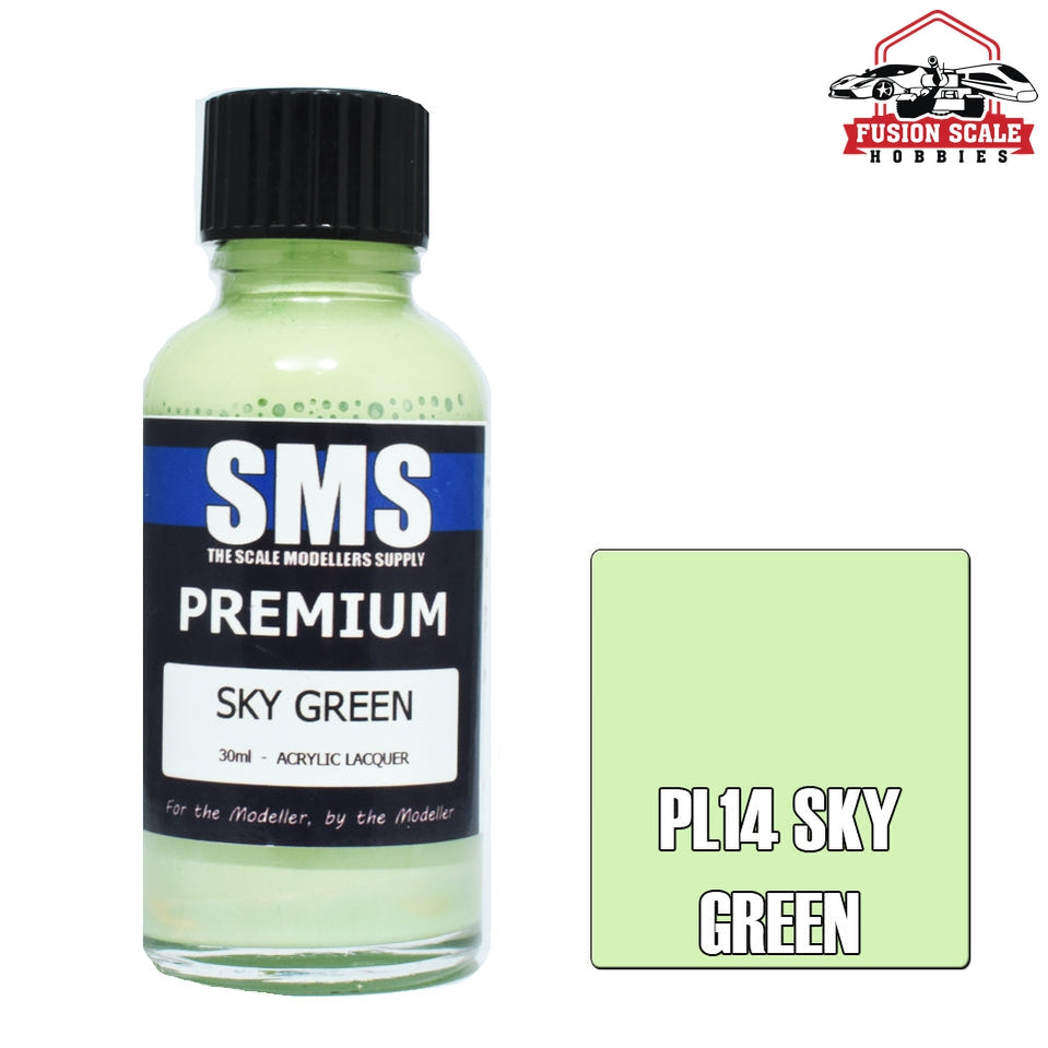 Scale Modelers Supply Premium Sky Green 30ml