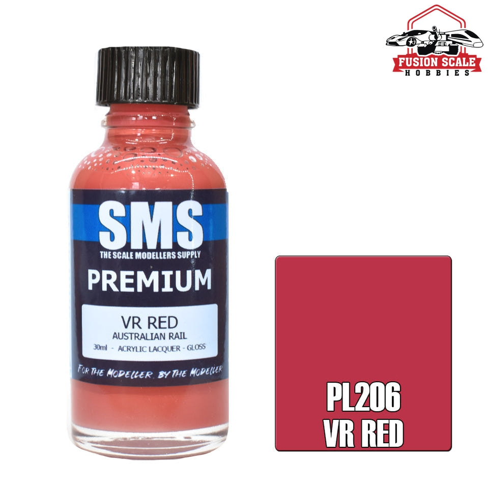 Scale Modelers Supply Premium Vr Red 30ml