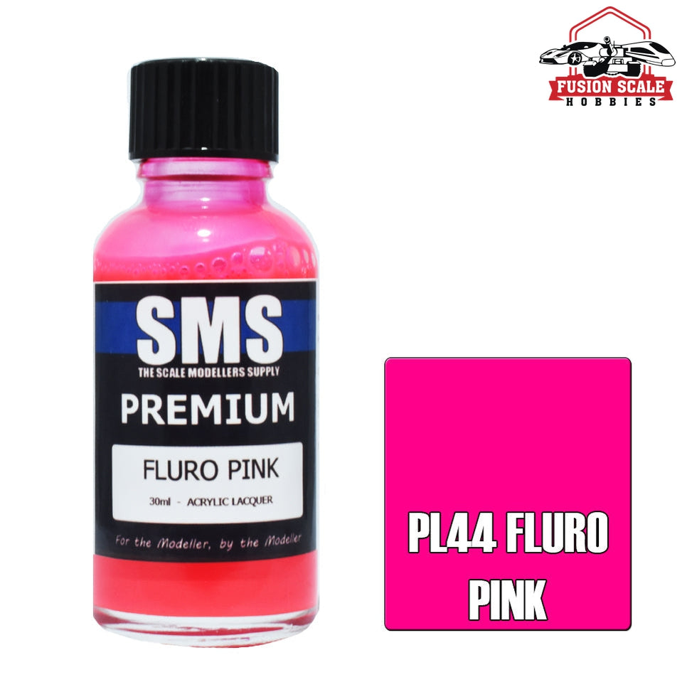 Scale Modelers Supply Premium Fluro Pink 30ml