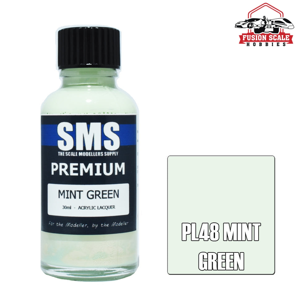 Scale Modelers Supply Premium Mint Green 30ml