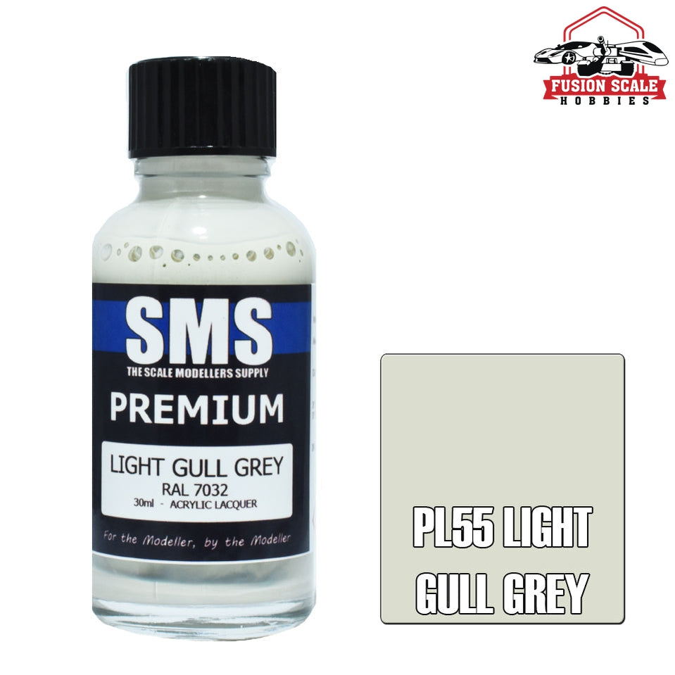 Scale Modelers Supply Premium Light Gull Grey 30ml