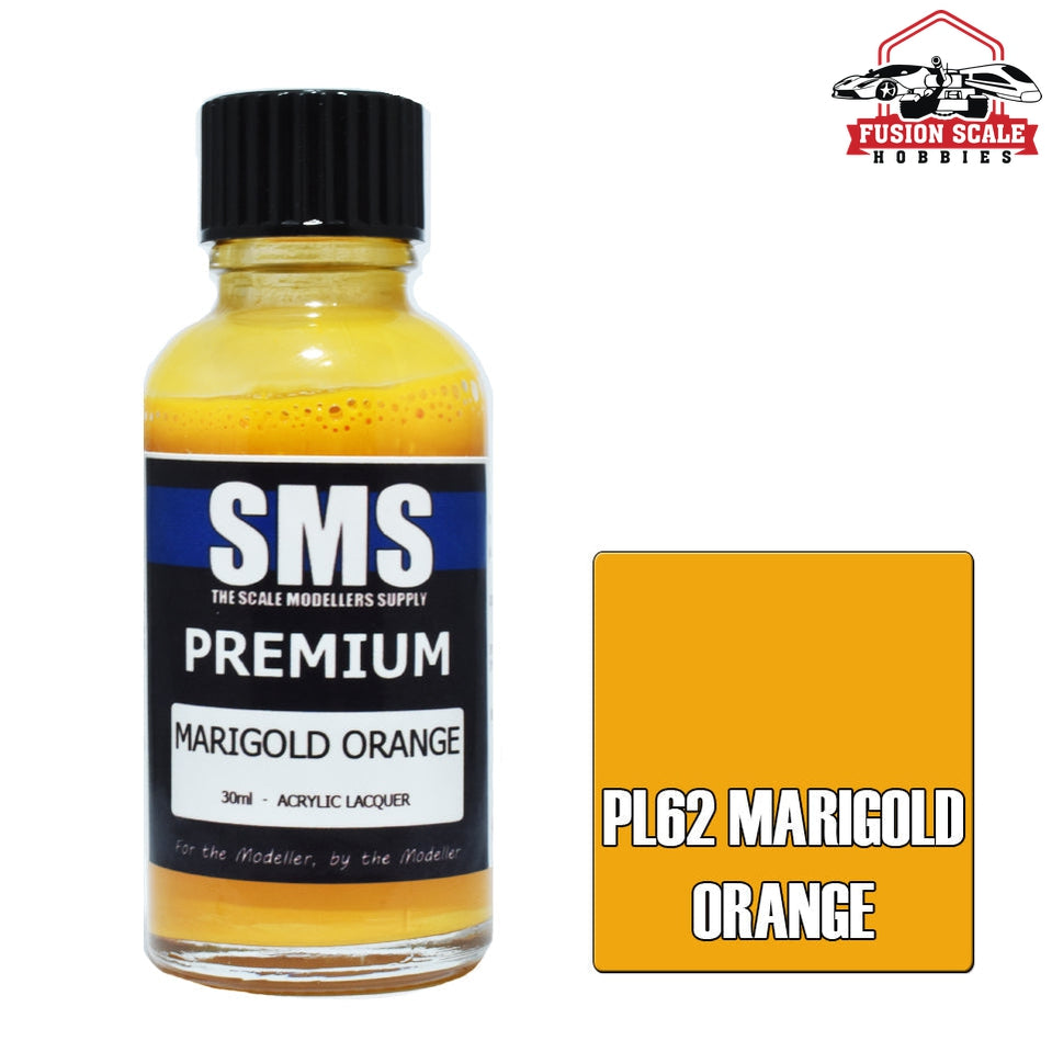 Scale Modelers Supply Premium Marigold Orange 30ml