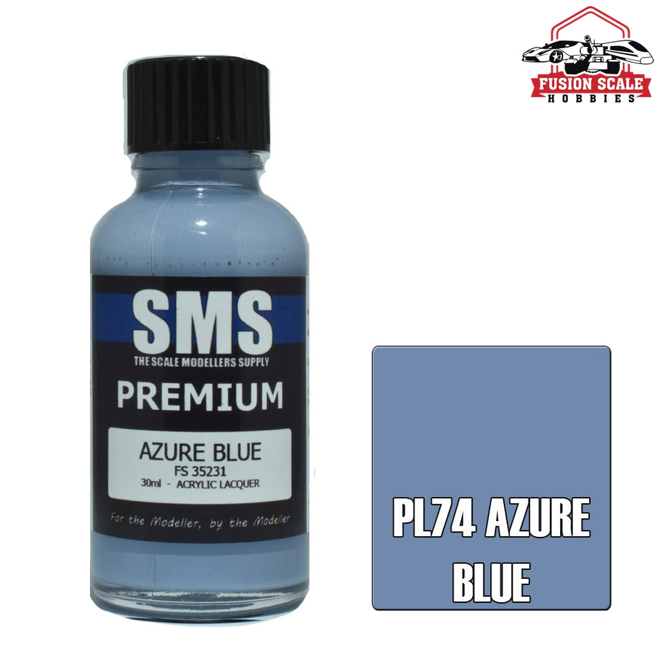 Scale Modelers Supply Premium Azure Blue 30ml