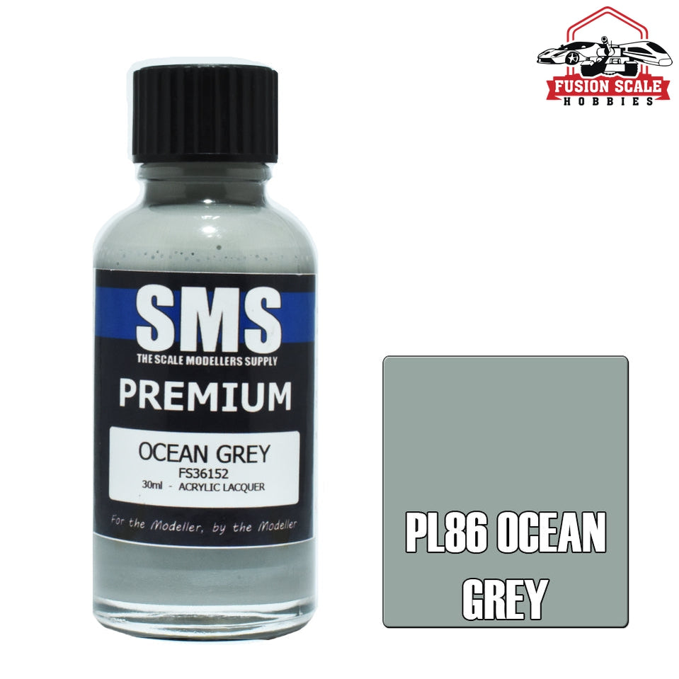 Scale Modelers Supply Premium Ocean Grey 30ml