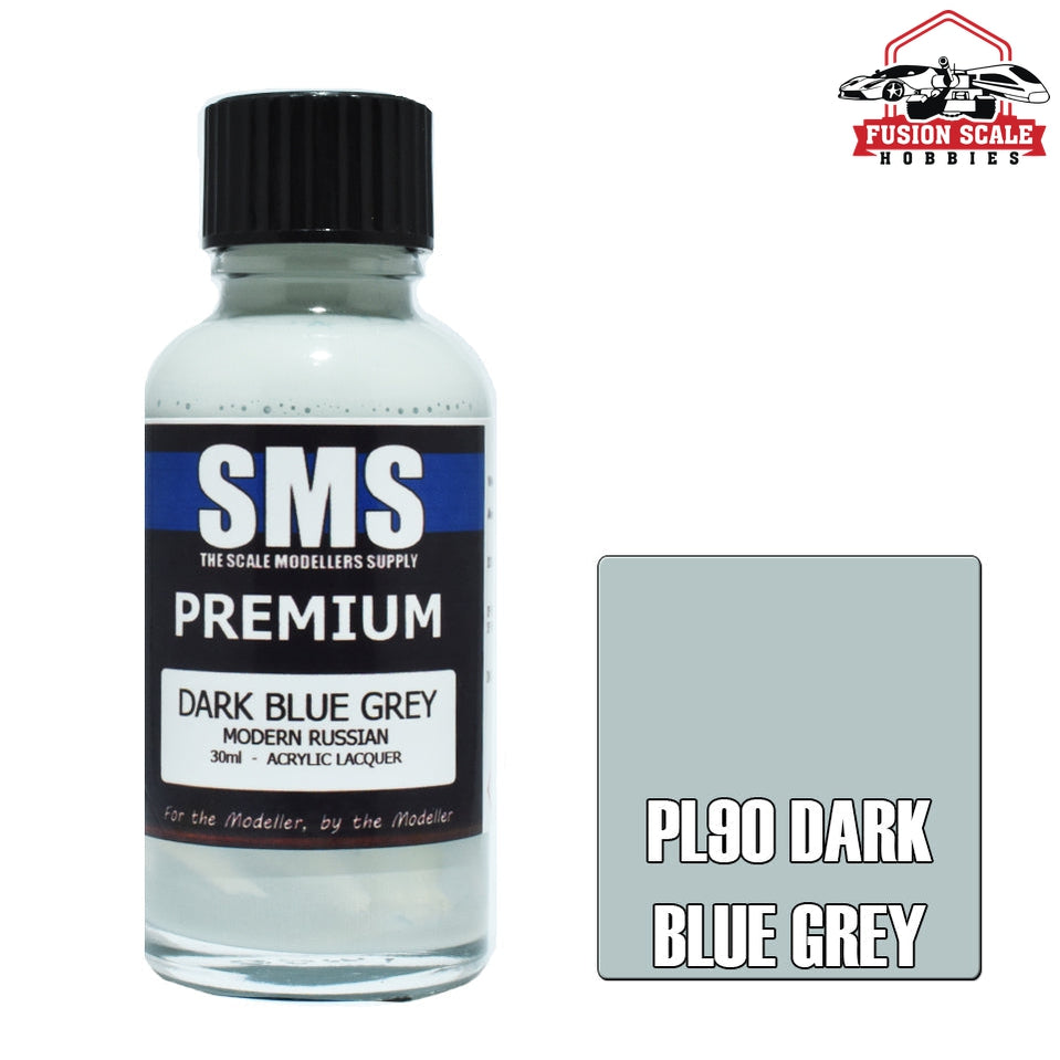 Scale Modelers Supply Premium Dark Blue Grey 30ml