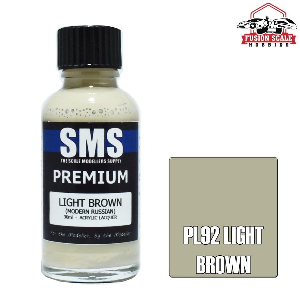 Scale Modelers Supply Premium Light Brown 30ml